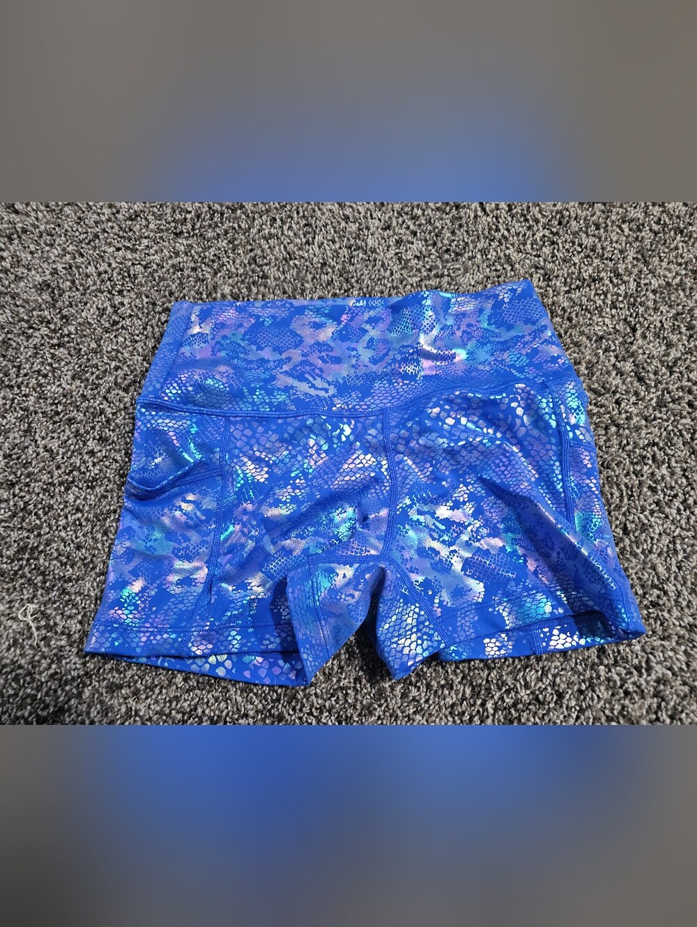 CVG - Blue Glisten Here 2.5" Shorts